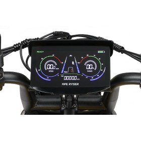 Resim Ape Ryder Genon Ultra Gri Elektrikli Bisiklet 