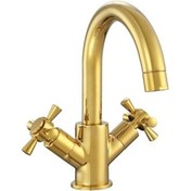 Resim Eca Quadrille Lavabo Bataryası Altın 102808396 