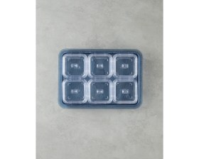 Resim English Home Axel Akrilik 6 Bölmeli Kahvaltılık 25x35 cm Mavi 