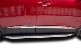 Resim OMSA Peugeot 3008 Krom Yan Kapı Çıtası 4 Parça 2016-2024 Arası 