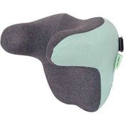 Resim Bwalker Araba Başlık Bellek Köpük Boyun Destek Yastık Araba Koltuğu Servikal Yastık Yeşil 