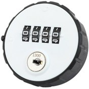 Resim Güvenlik Kilidi, Güvenli Dolap Kilidi, Anahtarlı Dijital Plastik Alaşımlı Şifreli Şifreli Kilit 19mm 