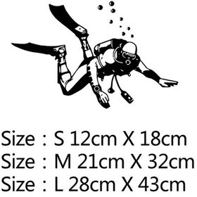 Resim N444-boyut M-3-yansıtıcı Lazer-moda Mızrak Balıkçılık Dalış Zıpkın lar Ussr Eğlenceli Vinil Araba-şekillendirici 