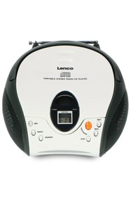 Resim Lenco Resmi Distribütör Garantili Scd-24 Beyaz - Cd Çalarlı Taşınabilir Müzik Seti Stereo Fm Radyo - Beya 