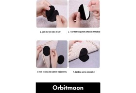 Resim Özel Seri Kendinden Yapışkanlı Halı Kilim Sabitleyici Koltuk Kaydırmaz Yıkanabilir 40 Adet Cırt Bant 