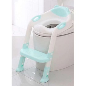 Resim Softy Merdivenli Tuvalet Adaptörü - Çocuğunuz İçin Güvenli Ve Konforlu Tuvalet Eğitimi Mavi 