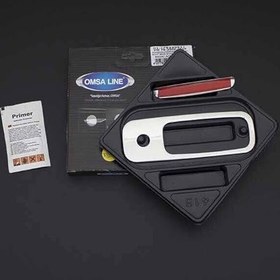 Resim Omsa Line VW T5 Transporter ile uyumlu Krom Bagaj Açma 2003-2010 Arası 
