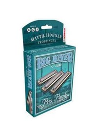 Resim Hohner Big River Harp Mızıka Seti do-sol-la Majör 