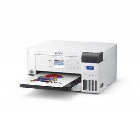 Resim Epson Surecolor Sc-f100 Renkli Mürekkep Tanklı Süblimasyon Yazıcı, Wi-fi, Lan, Beyaz 