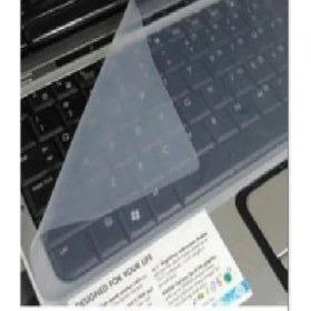 Resim Teknocan Marketing 300182 13"-15.4" Notebook Klavye Koruyucu, 140 x 320 mm 