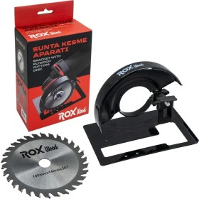 Resim Rox Wood 0281 Avuç Taşlama Makinesi Sunta Kesme Aparatı 100 mm 