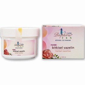 Resim Bosphorus Gül Kokulu Bitkisel Vazelin 100 Ml 