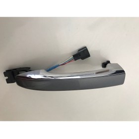 Resim OEM Orjinal Megane 4 / Talisman Sol Arka Kapı Kolu Sensörlü M.gri Nikelajlı 806064489r 