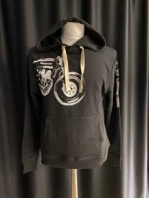 Resim Honda Motorlu Siyah Sweatshırt 