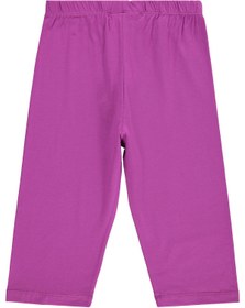 Resim Civil Girls Kız Çocuk Back Baskılı 10-13 Yaş Tayt - Lila - Hiper Mor / 10-11 Yaş 