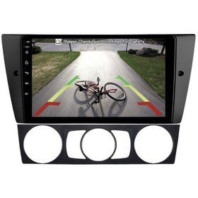 Resim Bmw E90 Araç Multimedya Android Ekran Carplay Navigasyon Cihazı Double Teyp 2+32 9" 05-11 Black Cadence 