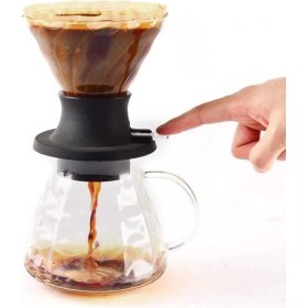 Resim Braventa Collection Cam Kahve Dripper Kahve Damlatıcı Demleme Aleti, 200 ml 