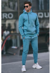 Resim Madmext Mavi Erkek Eşofman Takımı 5634-mavi Mavi 
