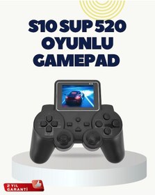 Resim Hdmı Destekli S10 Gamepad 520 Oyunlu Tv Ye Bağlanabilir i 2025 Model 