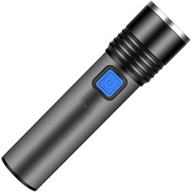 Resim Mini Profesyonel En Güçlü El Feneri Watton Wt-015 N11.119 Siyah 