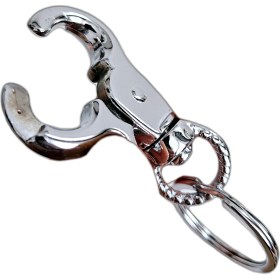 Resim Ünsa Anahtar Yengeç Metal Anahtarlık Kemer Asma Anahtarlik 