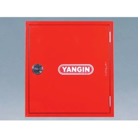 Resim Yangın Dolabı 1''20MT Kauçuk Hortumlu 1'' Vanalı Saç Kapaklı 65X70X21 Tüp Bölmesiz EN671-1 