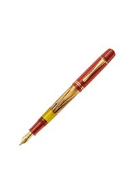 Resim Pelikan M101N Tortoise Red Special Edition Dolma Kalem M Uç 