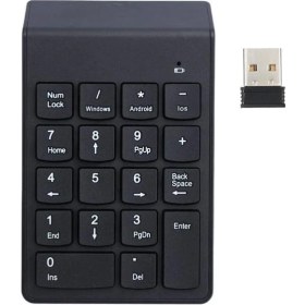 Resim Uray Home Kablosuz Keypad Klavye Numlock Numped Windows Uyumlu 2.4ghz 