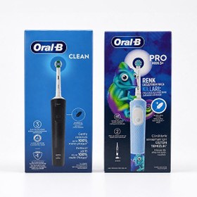Resim Oral-B D103 Vitality Pro Clean - Kids Şarjlı Diş Fırçası 2'li 