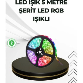 Resim Dekoratif Kumandalı Şerit LED 5 Metre 