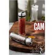 Resim Genel Markalar Elegant Cam Tuzluk Seti 