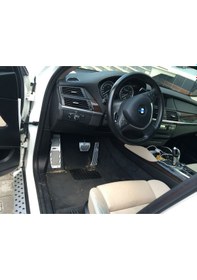 Resim Autogp Bmw E46 Pedal Seti Takımı Otomotik 3 Parça ///m Logolu Vidalı Oem5653 