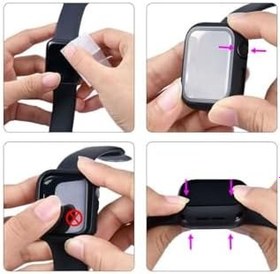 Resim Fogy Watch Nike 38mm 360 ile Uyumlu Kasa Ve Ekran Koruyucu Kılıf, Koyu Pembe 