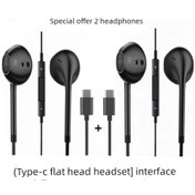 Resim Type-c Kablolu Kulaklık - Siyah - 1 Alana 1 Bedava Um23641-7 Yurt Dışından Xiaomi Red Rice Serisi Cep Telefonu Modeli Nötr 