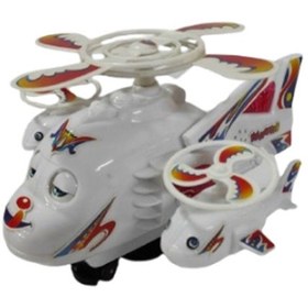 Resim Oyuncak Helikopter Sevimli Beyaz Sesli Hareketli Vorl D 