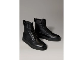 Resim Calvin Klein Siyah Erkek Bot Hybrıd Cup Hıkıng Lace Up Lth W 