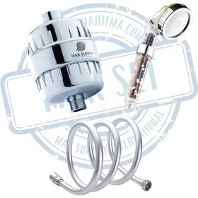 Resim Mak Supply 3'Lü Makset Duş Filtresi Duş Başlığı Ve Duş Hortumu Diğer 