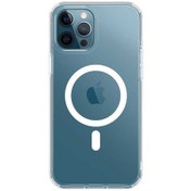Resim WIWU Iphone 13 Pro Magsafe Şarj Özellikli Lens Korumalı Şeffaf Silikon Kapak 