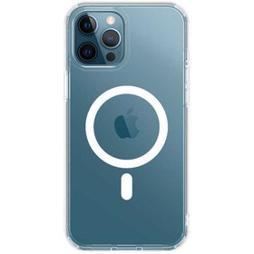 Resim WIWU Iphone 13 Pro Magsafe Şarj Özellikli Lens Korumalı Şeffaf Silikon Kapak 