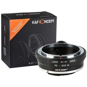 Resim K&F Consept Canon Fd Lensler - Tripod Montajlı Canon Eos M Lens M 