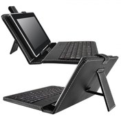 Resim Hi-Level Hlv-tn75 7" Uyumlu Üniversal Türkçe Q Klavyeli Tablet Kılıfı 