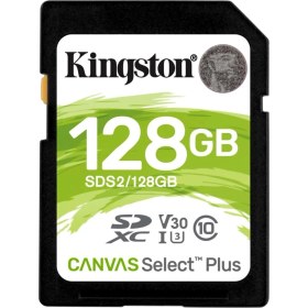 Resim Kingston 128GB Sdhc Canvas Select Plus Hafıza Kartı SDS2/128GB 