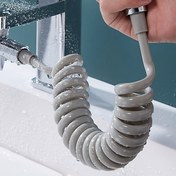 Resim Esnek 1.5m Telefon Kablosu Tarzı Hortum Tuvalet Bidet Püskürtücü için - Dayanıklı PVC, Araba Bakımı Uyumlu 