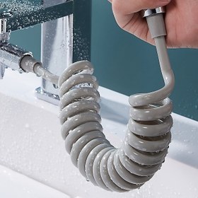 Resim Esnek 1.5m Telefon Kablosu Tarzı Hortum Tuvalet Bidet Püskürtücü için - Dayanıklı PVC, Araba Bakımı Uyumlu 