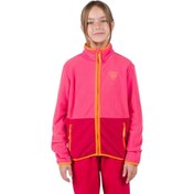 Resim Rossignol Jr Strawpile Fleece Fz Unisex Çocuk Kırmızı İçlik Üst 