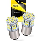 Resim 2'li Paket LED Araç Arka Işıklar Fren Gösterge Lambası Geri Vites Farı Anti-Sis Sinyal Lambası 1156 Ba15s P21W 1157 Bay15d P21/5W S25 G18 Yüksek Parlaklık 3014 LED Damlalar 360 Derece Ölü Noktasız Aydınlatma Kolay Montaj Uzun Ömürlü 