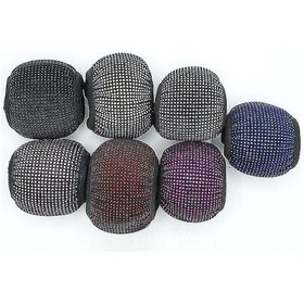 Resim Geeksen "şık Kadın Direksiyon Kılıfı - 38cm Elmas Desenli, Beyaz, Nefes Alabilir" Diğer 