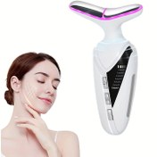 Resim 7 Renk Boyun ve Yüz Masajı Cihazı Ev Kullanımı İçin - HY71, USB Şarj Edilebilir, Lityum Pil, 3D Tam Vücut Masajı, Cilt Sıkılaştırma, Anti- Yaşlanma, Rahatlama, Güzellik Cihazı Kadınlar, Erkekler ve Yaşlılar İçin, Güzellik Aracı | 3D Masaj Cihazı | USB Şarj Edilebilir Cihaz 