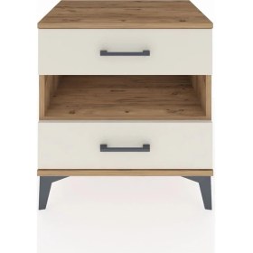 Resim Hyperion Komodin Tek Raflı 2 Çekmeceli 60X44X64 Çam-Aytaşı 