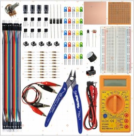 Resim Breadboard Temel Elektronik Seti +dt830d Multimetre + Yankeski 